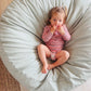 Grom pad, beanbag, large beanbag, kids beanbag, vegan leather beanbag, crash pad, children's beanbag, bean bag chair, lounger