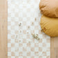 Softly Summer Cuvvy play mat cover, padded play mat, vegan leather, reversible, rug design, baby play mat