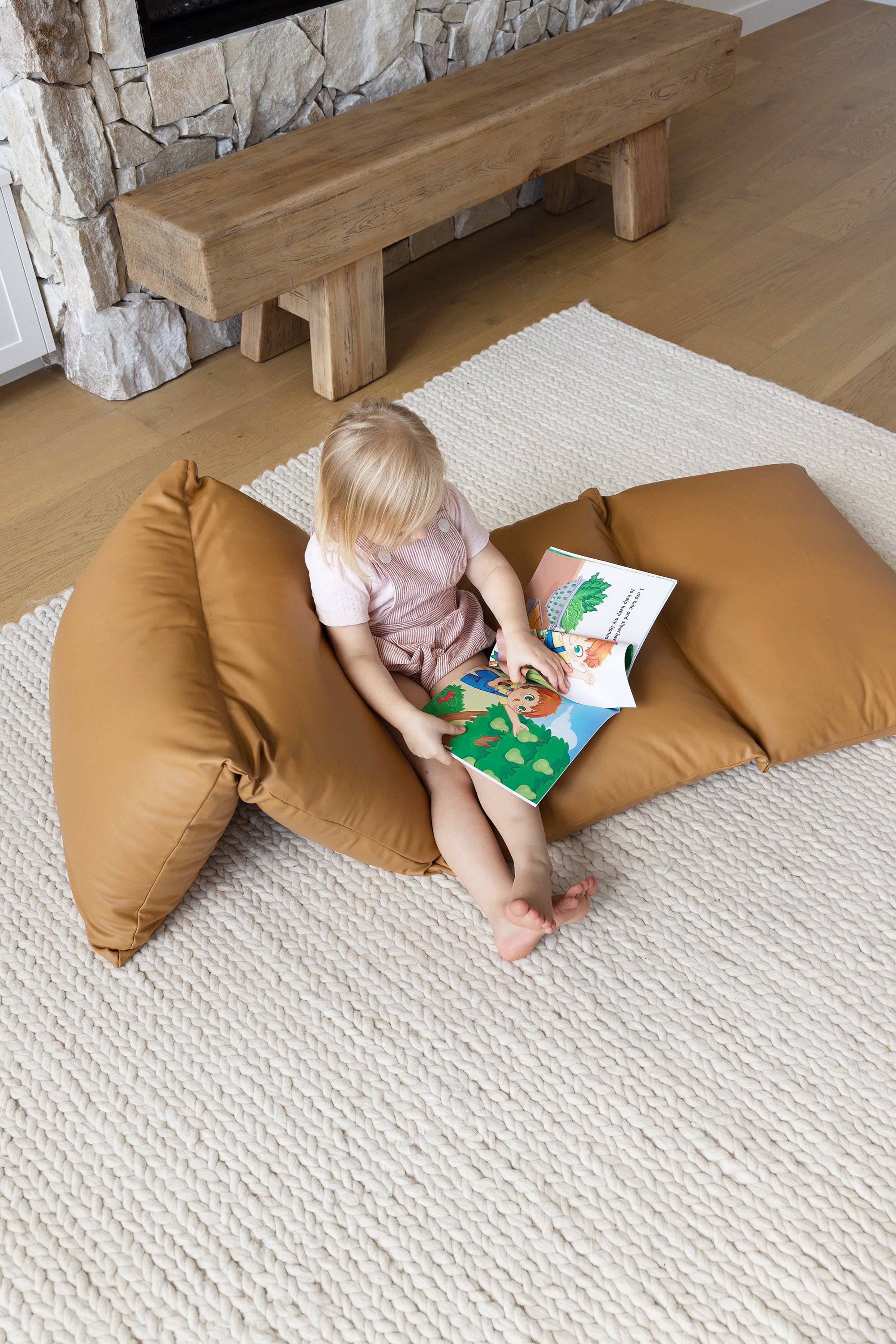 Leather pillows store